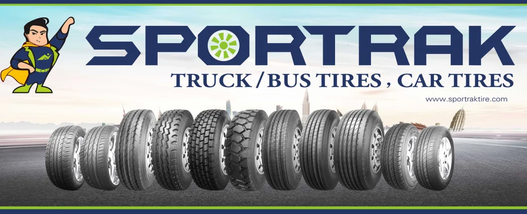 Sportrak Large Stock Pattern 1200r20 12.00r24 12r22.5 315/80r22.5 Factory Direct Supply Drive Position Mine Tyres Heavy Duty Bus Tire TBR Truck Tyres