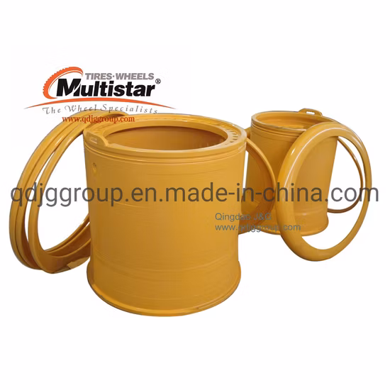 Heavy Duty Steel OTR Wheel Rim 49-19.50/4.0 for Rigid Dump Truck 777 Tr100 Eh1700-3 HD785-7